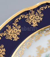 Cseh mitológia jelenetes porcelán tányér, jelzett, hibátlan, d:24cm