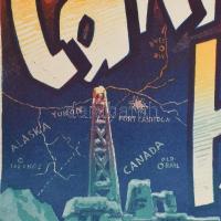 Canitoga hőse. Moziplakát (filmplakát, rácsplakát), 1939. Hans Albers, Charlotte Susa és mások szere...