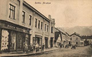 Ruttka with Fisch brothers´ shop