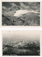 3 db RÉGI osztrák képeslap + 1 modern / 3 pre-1945 Austrian postcards + 1 modern