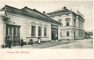 Túrócz-Szt. Márton with J Garparik´s shop