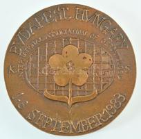 Kiss Sándor (1925-1999) 1983. "Nemzetközi Gerontológiai Társaság - Budapest 1983. szeptember 1-...