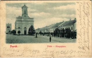 1900 Poprád, Fő tér / Hauptplatz / main square