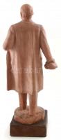Kisfaludi Strobl Zsigmond (1884-1975): Lenin. Terrakotta, m: 46 cm fa talapzat nélkül, jelzett: Kisf...
