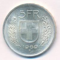 Svájc 1969B 5Fr Ag T:1- patina
Switzerland 1969B 5 Francs Ag C:AU patina
Krause KM#40