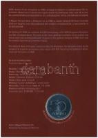 2006. 50Ft Cu-Ni "1956-os forradalom" emléklapon T:1,1-