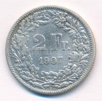 Svájc 1907B 2Fr Ag T:2- kis patina
Switzerland 1907B 2 Francs Ag C:VF small patina
Krause KM#21