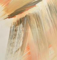 Rubint Ávrahám Péter (1959-): Sailing, 2016. Olaj, karton, jelzett, hátoldalán Rubint Ávrahám Péter ...