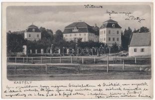 1904 Vittenc, Wittencz, Wittenz, Chtelnica; Pálffy kastély / castle (EK)