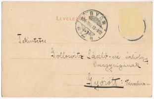 1904 Vittenc, Wittencz, Wittenz, Chtelnica; Pálffy kastély / castle (EK)