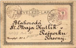 1898 (Vorläufer) Bazin, Bösing, Bözing, Pezinok; Fő tér, Magyar utca, Vasfürdő. Schulcz Kálmán kiadá...