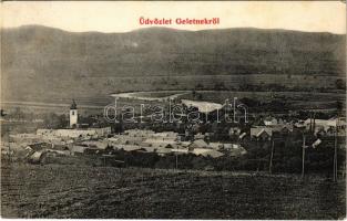 1916 Geletnek, Hliník nad Hronom; látkép / general view (EK)