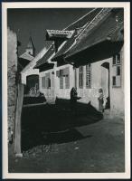 cca 1960 Sopronbánfalva, hátoldalon feliratozott fotó, szép állapotban, 18×13 cm