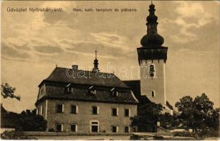 1916 Nyitrabánya, Krickerhau, Handlová; Római katolikus templom és plébánia / Catholic church and parish (EK)