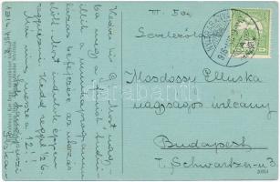 1916 Nyitrabánya, Krickerhau, Handlová; látkép, fényképész üzlete. Tihanyi Sándor felvétele / genera...