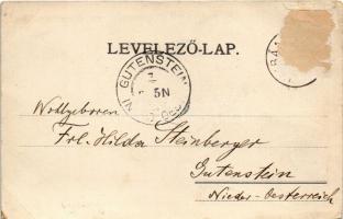 1898 (Vorläufer) Újbánya, Königsberg, Nová Bana; Városház, fürdő, látkép / town hall, spa, bath, gen...