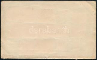 15 db régi osztrák levélzáró papírlapra ragasztva