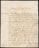 1831 Gróf Wartensleben Károly (1780-1835) k. u. k. katonatiszt gyömrői földbirtokos saját kézzel írt és aláírt levele a Pest vármegyei főszolgabíróhoz, amelyben az akkor tomboló kolerajárvány tetőfokán közli, hogy a neki járó dézsmát elengedi és felajánl 100 Ft-ot a köz javára a járvány kárainak enyhítésére
