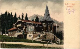 1908 Felsőhági, Visne Hagy, Vysné Hágy (Tátra, Magas-Tátra, Vysoké Tatry); vendéglő / restaurant (EK)