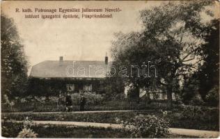 1915 Püspöknádasd (Mecseknádasd), Római katolikus Patronage Egyesület Julianeum Nevelőintézet igazgatói épülete (EK)