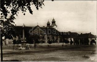 1929 Celldömölk, Szentháromság tér. Dinkgreve Nándor kiadása (EK)