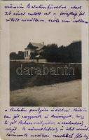 1934 Balatonfüred, nyaraló, villa. photo (apró szakadás / tiny tear)