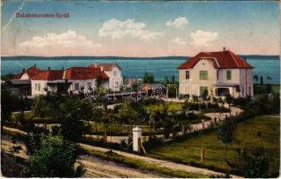 1913 Balatonszemes, Szemes; nyaralók, villák (EB)