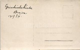 1917 Braila, Griechische Kirche / Greek church interior. photo