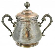 WMF jelzett kiöntőgarnitúra, kopott, vegyes méretben