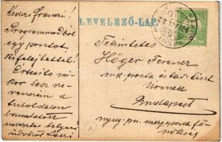 1909 Budapest XVI. Rákosszentmihály, Lajos utca 63. villa - Tulajdonos levele