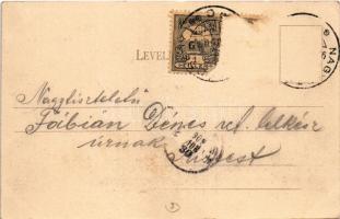 1904 Szécsény, Nagyszécsény; Hollókő vára, Gross kastély északi része, Szent Ferenc rendi templom sz...