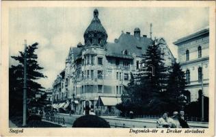 1927 Szeged, Dugonich tér, Dreher söröző