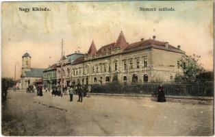 1908 Nagykikinda, Kikinda; Nemzeti szálloda / hotel (Rb)