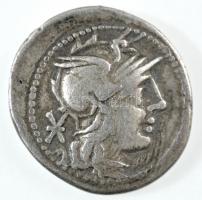 Római Köztársaság / Róma / Caecilius Metellus Diadematus Kr.e. 128. Denár Ag (3,71g) T:3
Republic o...