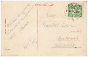 1913 Pöstyéni ideálok: Erősítő fürdés után, élvezetek. Antiszemita humor zsidó fürdővendégekkel. Sch...