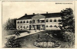 1913 Éberhárd, Eberhart, Malinovo; Apponyi kastély. Fec. Scolik Károly cs. és kir. udvari és kamarafényképész / castle (EK)