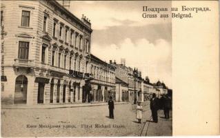 Belgrad, Beograd; Fürst Michael Gasse / street