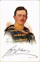 IV. Károly / Kaiser Karl. Dem K.u.K. Kriegsfürsorgeamt gewidmet / Charles I of Austria s: Oskar Brüch (EK)