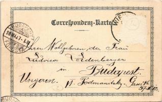 1848-1898 (Vorläufer) Dem Kaiser Franz Josef sei Segen zu teil dass lang' er noch lebe, uns all...