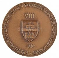 Búza Barna (1910-2010) 1975. "Józsefváros / Felszabadulásunk 30. évfordulóján társadalmi munkáé...