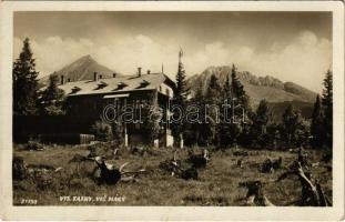 Felsőhági, Visne Hagy, Vysné Hágy (Tátra, Magas-Tátra, Vysoké Tatry); szálloda. Julius Kuszmann kiadása / hotel (EK)