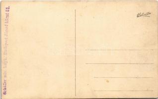 Első világháborús osztrák-magyar rohamzászlóalj / WWI K.u.k. military battalion. Schäffer photo