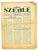 1937 Zsidó szemle politikai hetilap XXXII. évf 44. sz