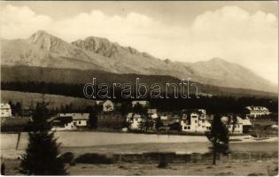 Tátra, Magas-Tátra, Vysoké Tatry; Strba, Tupá, Koncistá, Stalinov stít / látkép / mountain peaks