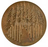 Borsos Miklós (1906-1990) 1984. "Budapesti Könnyűipari Szövetkezetek Szövetsége" kétoldala...