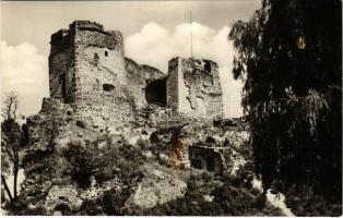 1952 Léva, Levice; Levicky hrad / vár / castle ruins (EB)