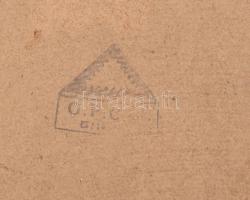 Tibor jelzéssel (feltehetően Tibor Ernő munkája): Asszonyok. Olaj, karton. Román kiviteli bélyegző a...