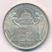 1939. 5P Ag "Horthy balra" T:1- Adamo P8.1