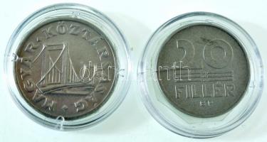 1996. 20f Al forgalmi sorból + 50f Al forgalmi sorból T:BU
Adamo F4.3, F5.3