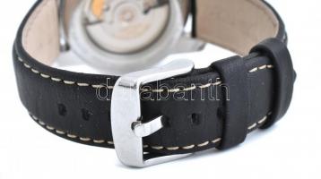 Certina DS Podium automata férfi karóra, bőr szíjjal, rozsdamentes acél tok, zafír kristály üveg, tü...